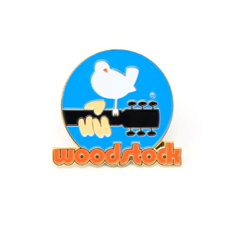 Woodstock Logo Enamel Pin