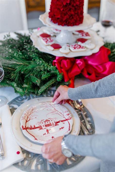 Winter Frolic Tablescape Christmas Tablescape With Juliska