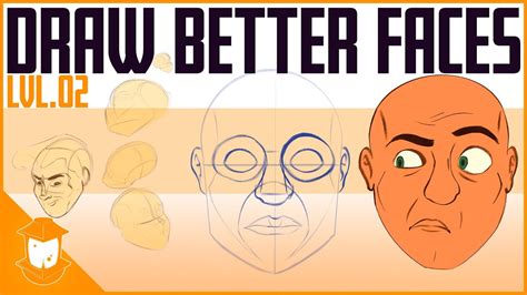 How To Draw Better Faces Fix Your Facial Features Youtube