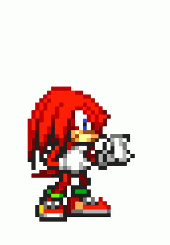 Pixel Knuckles Sticker Pixel Knuckles Discover Share GIFs In 2022