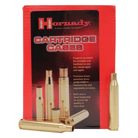 Hornady Cartridge Cases Reloading Brass 25 06 Remington Unprimed 50