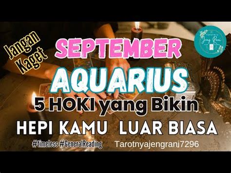 WOW Aquarius JANGAN KAGET 5 HOKI Yg Bikin HEPI Kamu Luar Biasa