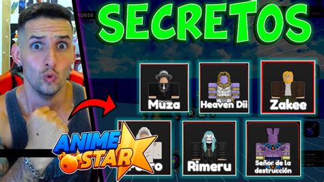 Todos Los Secretos De Anime Star Simulator Roblox Secret Egg Youtube