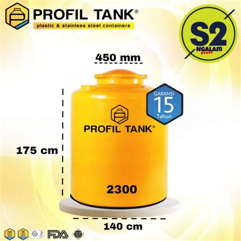 Jual Tandon Air Toren Air Tangki Air PROFIL TANK 2300 Liter