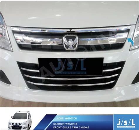 Jual List Grill Depan Karimun Wagon R Front Grille Trim Chrome JSL Di