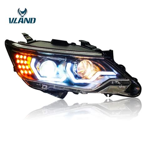 Vland Factory Car Accessories Head Lamp For Toyota Camry Led