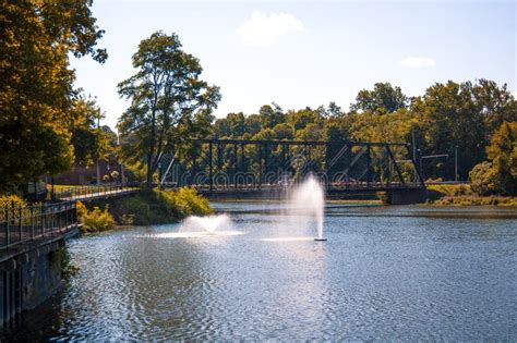 River Walk bridge stock photo. Image of river, summer - 125193996