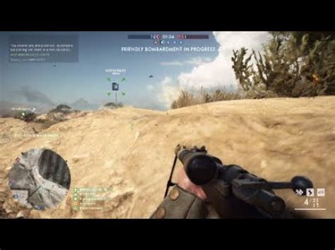 Battlefield 1 EPIC 9 Kills Martini Henry Gewehr 98 Sniper Stick Grenade