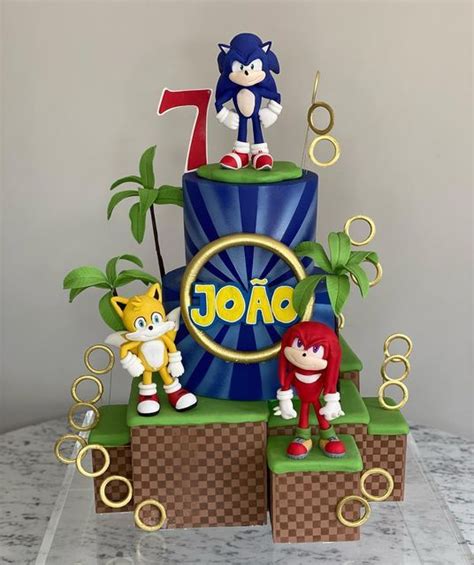 Sonic Tails Knuckles Cake Artofit