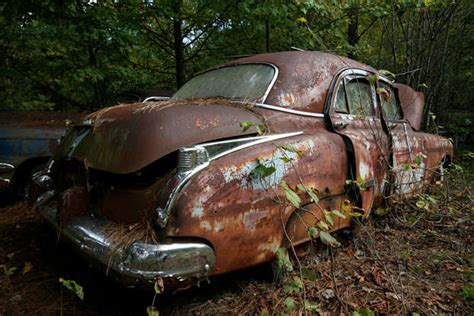 Interesting Discoveries At The Worlds Largest Classic Car Junkyard Old Car City White Georgia