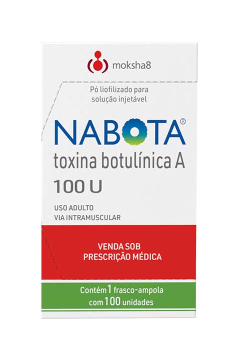 Toxina Botulínica Tipo A Nabota 100u Rennova Dental Vidafarma