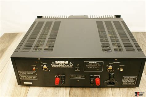 Rotel Rb Power Amplifier Photo Canuck Audio Mart