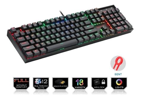 Teclado Mecânico Gamer Redragon Mitra K551 RGB