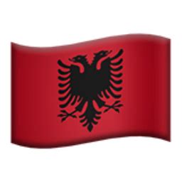 Albania Emoji (U+1F1E6, U+1F1F1)