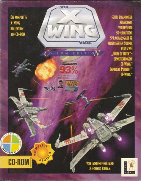 Star Wars X Wing Collector S Cd Rom Cover Or Packaging Material