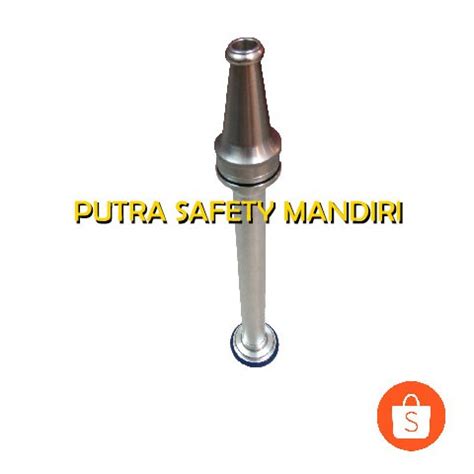 Jual ALUMINIUM JET NOZZLE PIPA KEPALA FIRE HOSE SELANG PEMADAM