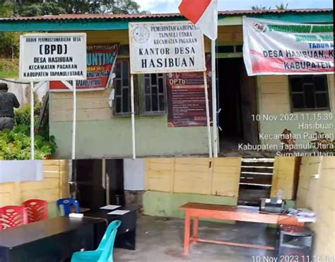 Warga Keluhkan Kantor Desa Hasibuan Sunyi Tak Berpenghuni Saat Jam