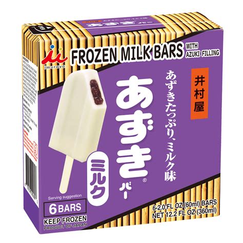 Imuraya Azuki Red Bean Ice Cream Bar Milk Ntuc Fairprice