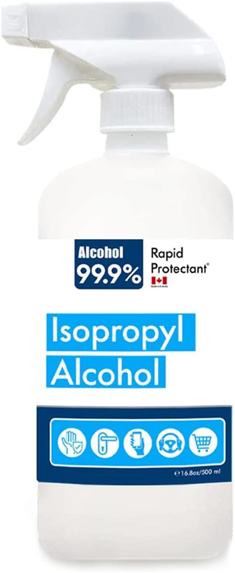 Isopropyl Alcohol Spray 999 Rubbing Alcohol 99 Percent 500ml