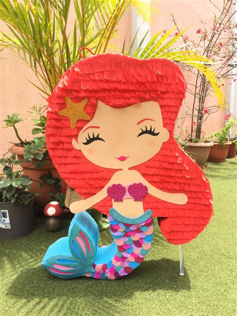 Pi Ata Sirena Pi Ata De La Sirenita Fiesta De Cumplea Os De Ariel