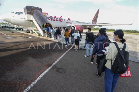 JUMLAH PENUMPANG PESAWAT MENINGKAT SELAMA LEBARAN 2022 ANTARA Foto