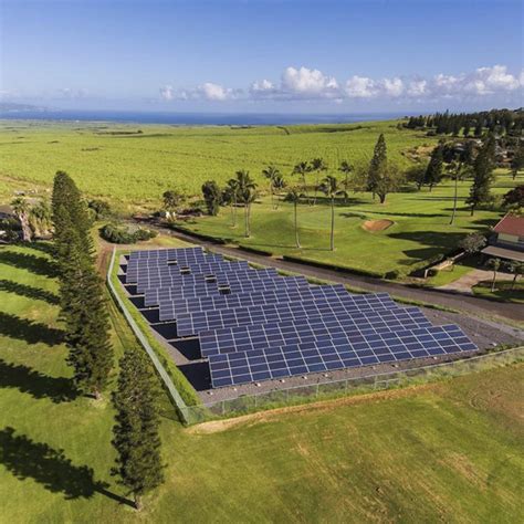 Golf Course Installs Solar Array News Sports Jobs Maui News