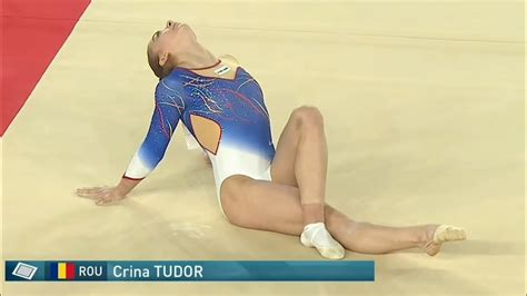 Crina Tudor 2008 FX AA 2023 Jr World Championships YouTube