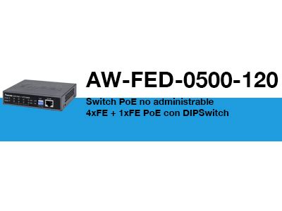 Vivotek Awfed Switch High Poe Puertos Fe Pue