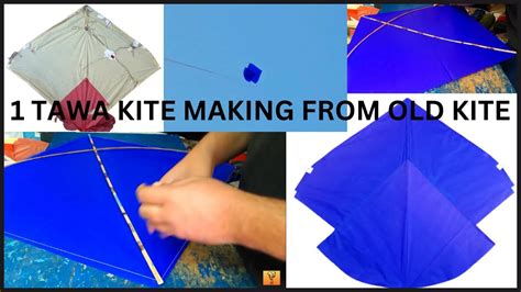 How To Make Tawa Kite Step By Step Tawa Gudda Making At Home