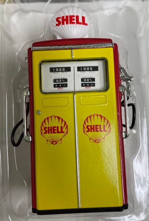 Issue Tokheim Twin Gas Pump Shell Oil Replica Greenlight