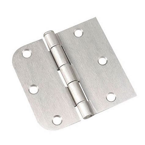 Richelieu Hardware Full Mortise Inset Brushed Nickel Hinge 3 Pack