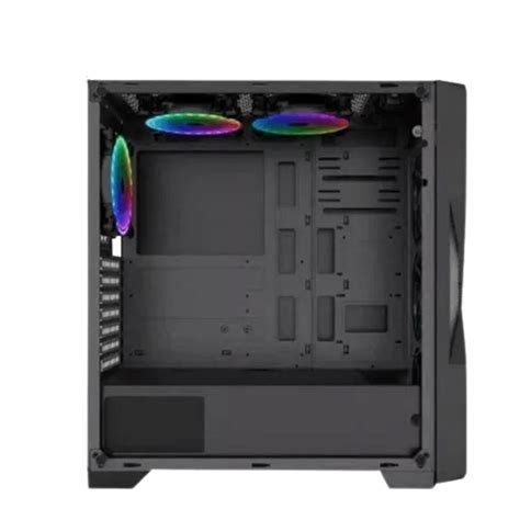 Gabinete Atx Brazil Pc Gamer Bpc Xe Black Sem Fonte Districomp