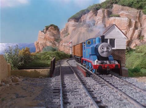 Thomas puffs into Tidmouth Hault station by Ryansmither1 on DeviantArt