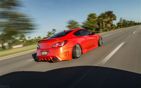 Red Hyundai Genesis Coupe In Disguise CARiD Gallery