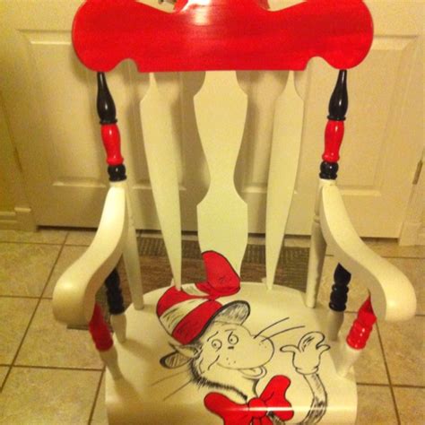 Dr Seuss Rocking Chair Made By My Wonderful Mother In Law Painted