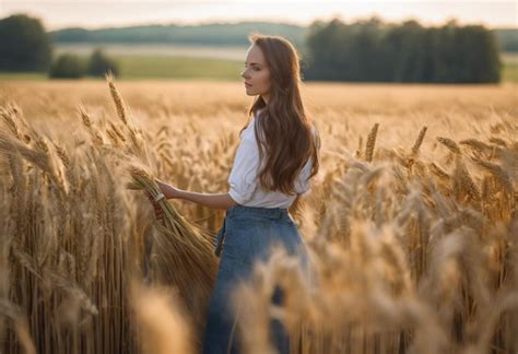 Premium Photo Fields Of Harmony Portrait Of A Country Gentleman Farmer