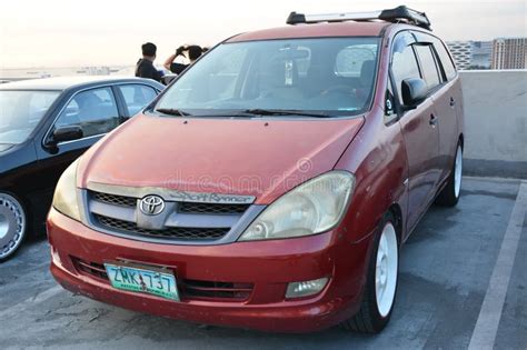 Toyota Innova At Veloce Car Meet In Paranaque Philippines Editorial