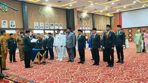 Goriau Sekda Lantik Pejabat Pemko Pekanbaru Ini Daftarnya