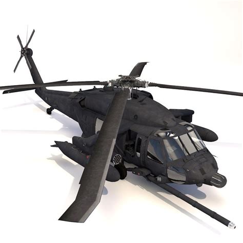 uh  blackhawk soar  model cgtrader