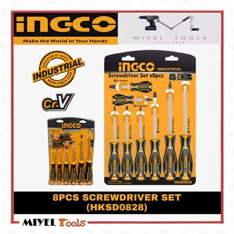 INGCO 8pcs Screwdriver Set HKSD0828 Lazada PH