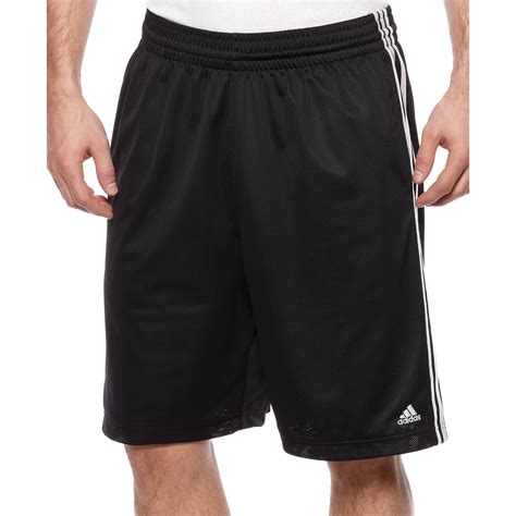 Adidas Triple Up Mesh Basketball Shorts In Black For Men Electricty