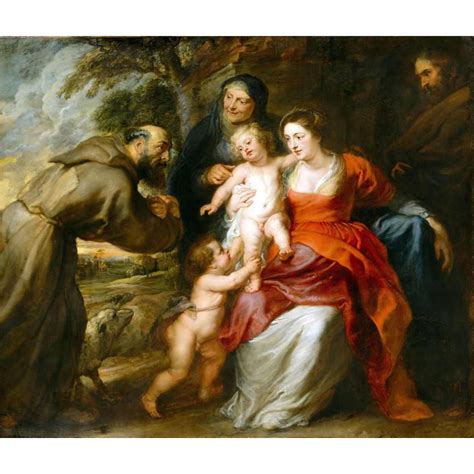 Sagrada Fam Lia S O Francisco De Peter Paul Rubens X Cm