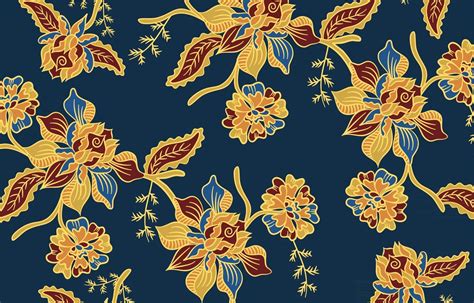 Floral Pattern Batik 2550219 Vector Art at Vecteezy