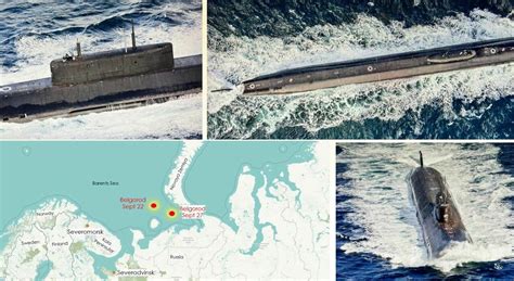 Nuclear Threat Belgorod Submarine Spotted In Severodvinsk Port