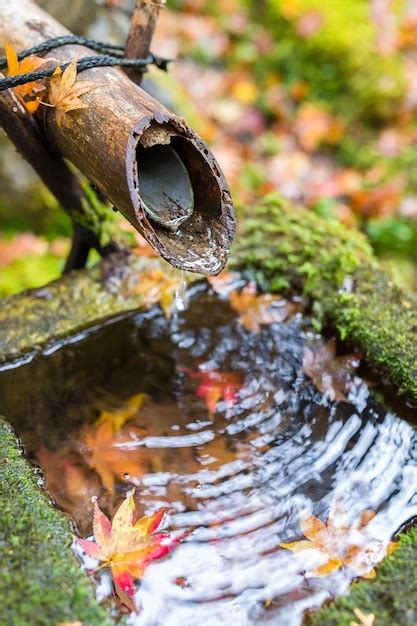 Premium Photo | Traditional bamboo fountain