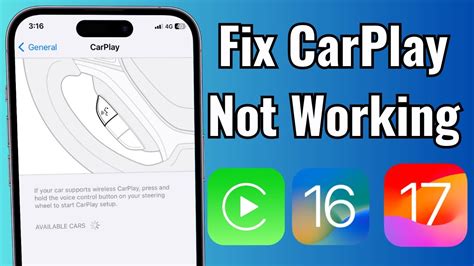 How To Fix Apple Carplay Not Working Or Connecting Issue Ios