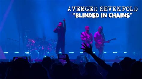 Avenged Sevenfold Blinded In Chains Live 2024 4k Youtube