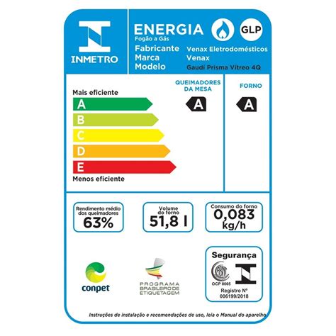 Fog O De Embutir Bocas Venax Gaudi Prisma Vitreo Bl Gas Glp Preto