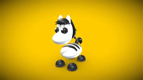 Adopt Me Zebra pet Concept - Download Free 3D model by Angelina ...