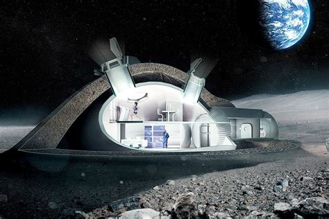 D Moon Base Living On The Moon Is No More An Utopia Archiobjects